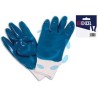 GUANTI DA LAVORO IN TELA INTERAMENTE SPALMATO IN NBR POLSO MAGLIA - tg.10
