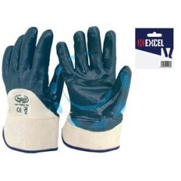 GUANTI DA LAVORO IN TELA PALMO NBR DORSO APERTO - tg.10