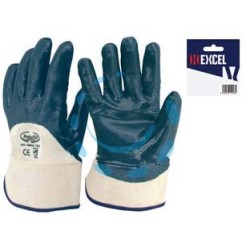 GUANTI DA LAVORO IN TELA PALMO NBR DORSO APERTO - tg.10