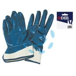 GUANTI DA LAVORO IN TELA COMPLETAMENTE SPALMATO IN NBR - tg.10