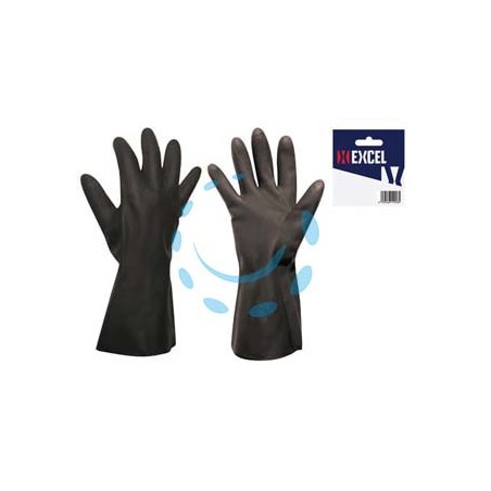 GUANTI DA LAVORO IN LATTICE INDUSTRIALE - tg.XL misura 10