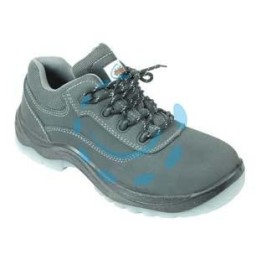 SCARPA DA LAVORO BASSA PELLE ROVESCIATA S3 KEVLAR - n°40