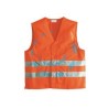 GILET ALTA VISIBILITA' ARANCIONE 