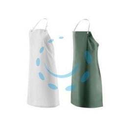 GREMBIULE DA LAVORO PVC - cm.75x110 - bianco
