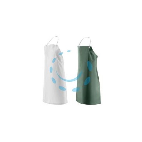 GREMBIULE DA LAVORO PVC - cm.75x110 - bianco