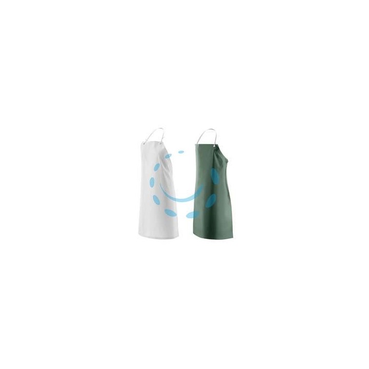 GREMBIULE DA LAVORO PVC - cm.75x110 - bianco