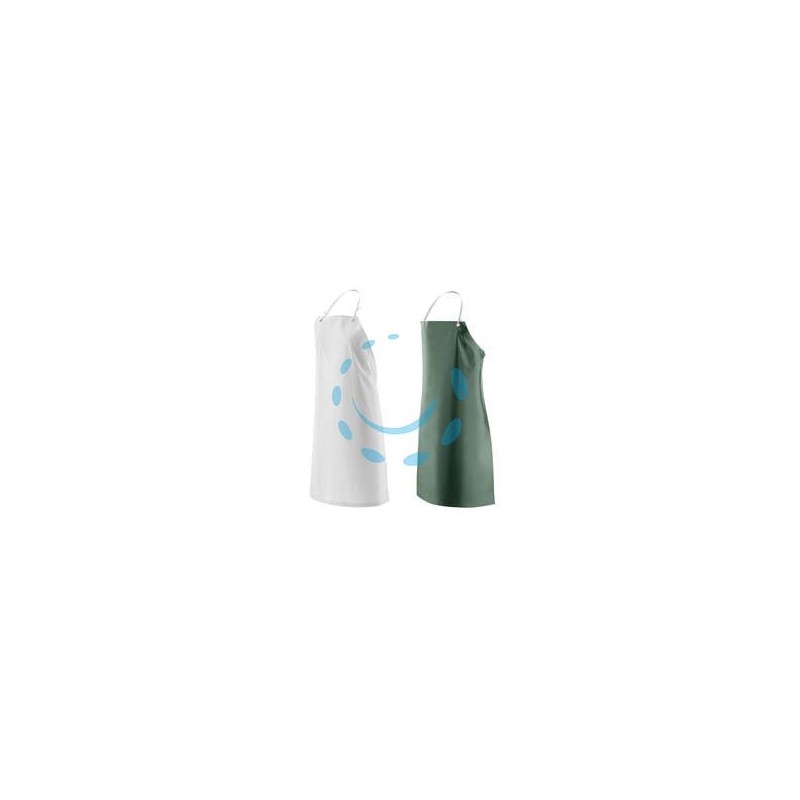 GREMBIULE DA LAVORO PVC - cm.75x110 - verde