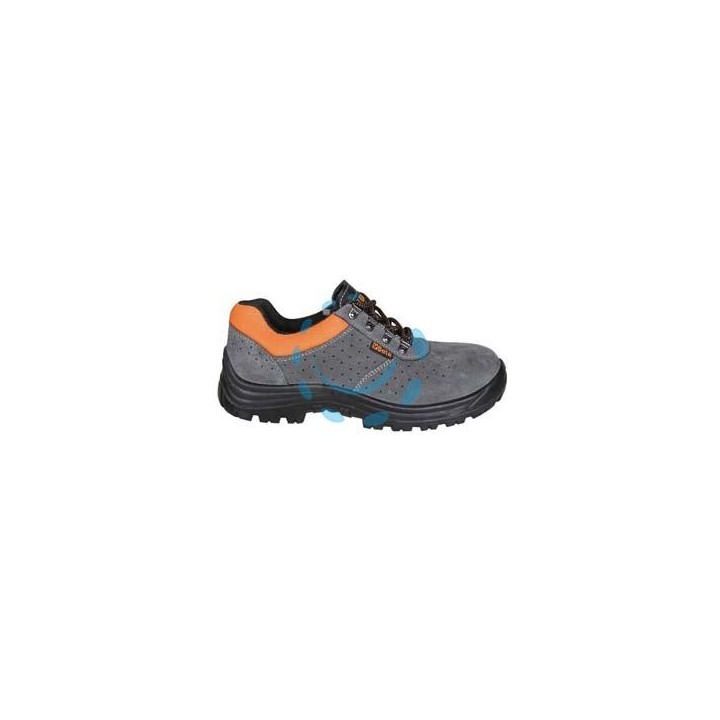 SCARPA BASSA SCAMOSCIATA TRAFORATA 7246E S1P - n°36