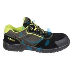 SCARPA BASSA IN PELLE SCAMOSCIATA 7223PEK S1P - n°40