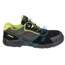 SCARPA BASSA IN PELLE SCAMOSCIATA 7223PEK S1P - n°42