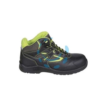 SCARPA ALTA IN PELLE IDROREPELLENTE 7221PEK S3 - n°39