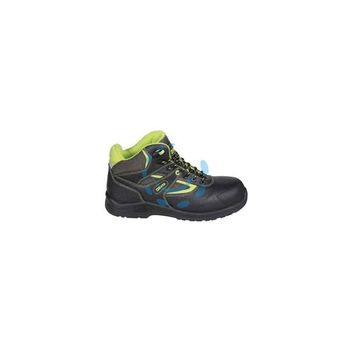 SCARPA ALTA IN PELLE IDROREPELLENTE 7221PEK S3 - n°40
