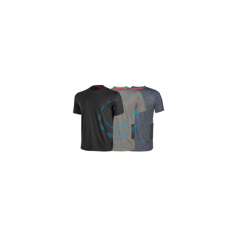 T-SHIRT ROAD MANICA CORTA - tg.M - deep blue - 100% cotone