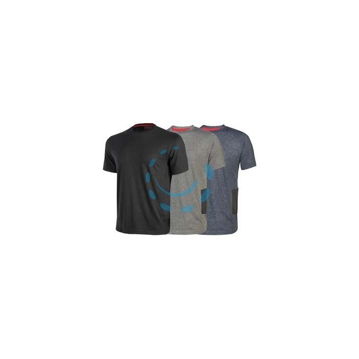 T-SHIRT ROAD MANICA CORTA - tg.2XL - deep blue - 100% cotone