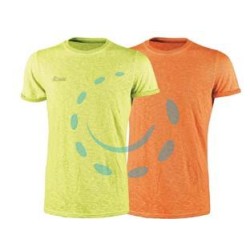 T-SHIRT FLUO MANICA CORTA - tg.M - yellow - 100% cotone