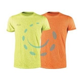 T-SHIRT FLUO MANICA CORTA - tg.M - orange - 100% cotone