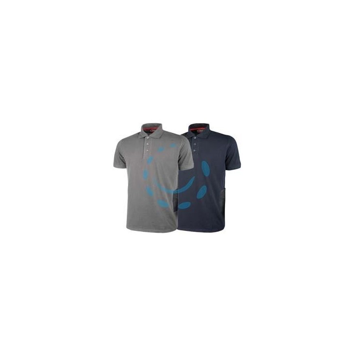 POLO GAP MANICA CORTA SLIM FIT - tg.L - deep blue