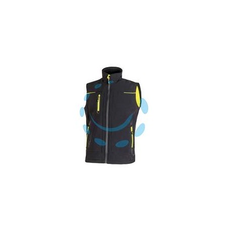 GILET UNIVERSE BLACK CARBON - tg.L
