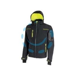 GIACCA SPACE BLACK CARBON - tg.XL