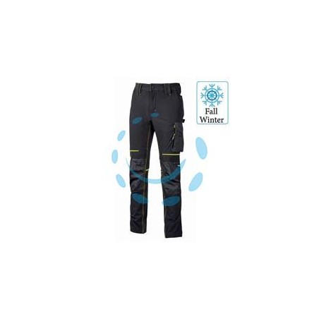 PANTALONE ATOM BLACK CARBON - tg.XL