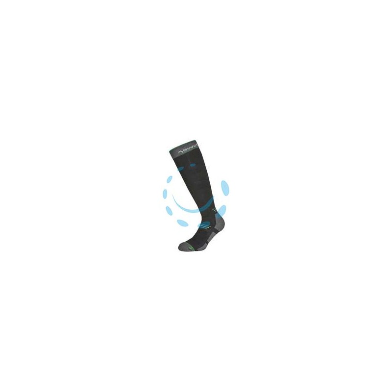 CALZA LUNGA ZENITH GREEN FLUO - tg.M per n° 40, 41, 42, 43