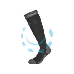 CALZA LUNGA ZENITH GREEN FLUO - tg.L per n° 44, 45, 46, 47