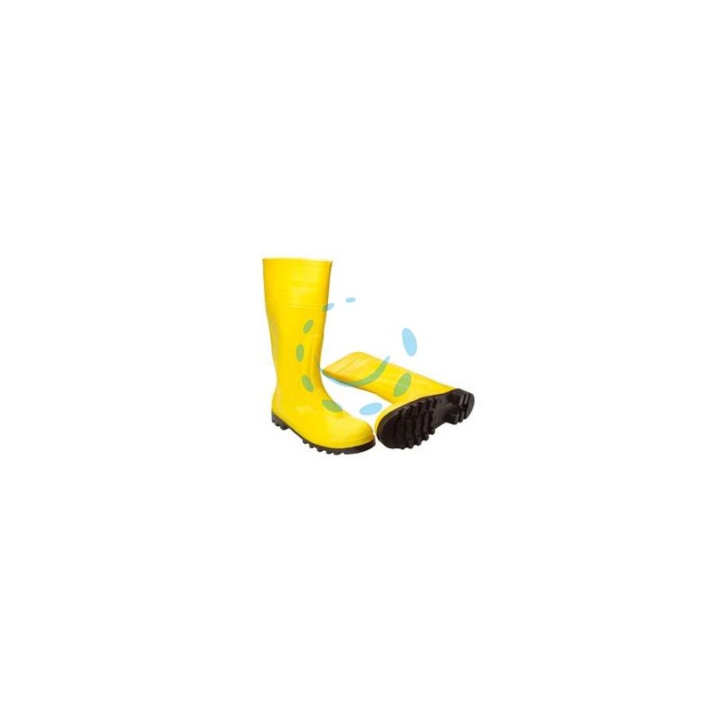 STIVALI DI SICUREZZA IN PVC GIALLO EN 345 - n°47