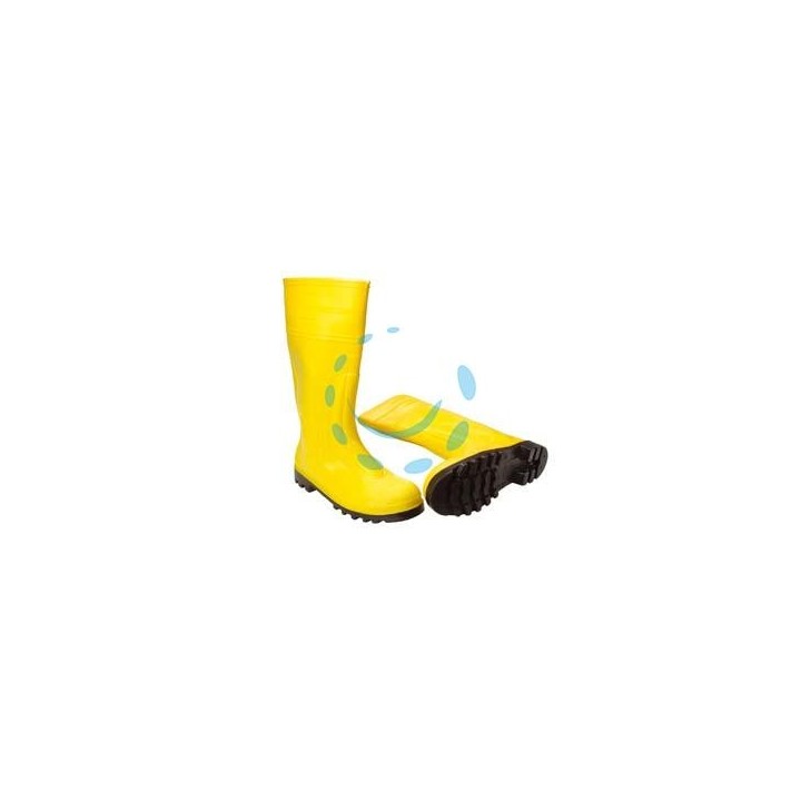 STIVALI DI SICUREZZA IN PVC GIALLO EN 345 - n°47