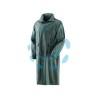 IMPERMEABILE CAPPOTTO IN NYLON SPALMATO IN PVC VERDE - tg.XXL