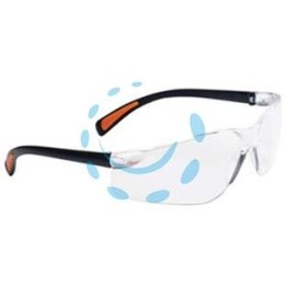 OCCHIALI DI PROTEZIONE STANGHETTE FISSE SPORT TRASPARENTI 