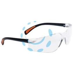 OCCHIALI DI PROTEZIONE STANGHETTE FISSE SPORT TRASPARENTI 
