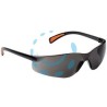 OCCHIALI DI PROTEZIONE STANGHETTE FISSE SPORT GRIGIO SCURO 