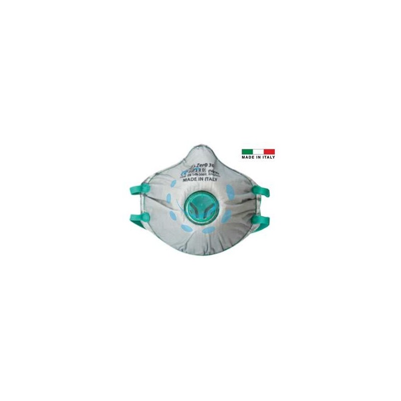 MASCHERINE CON VALVOLA FFP3 SERIE BLS ZER0 IMBUSTATA SINGOLARMENTE - Zer0 30 