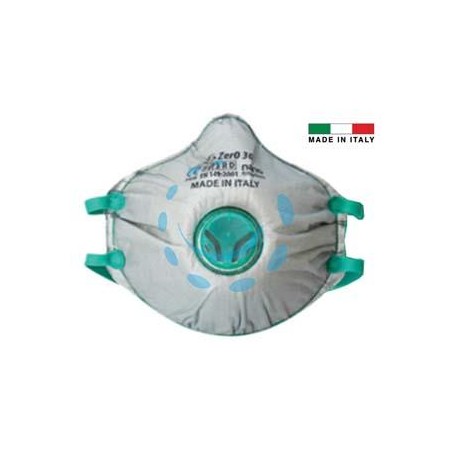 MASCHERINE CON VALVOLA FFP3 SERIE BLS ZER0 IMBUSTATA SINGOLARMENTE - Zer0 30 