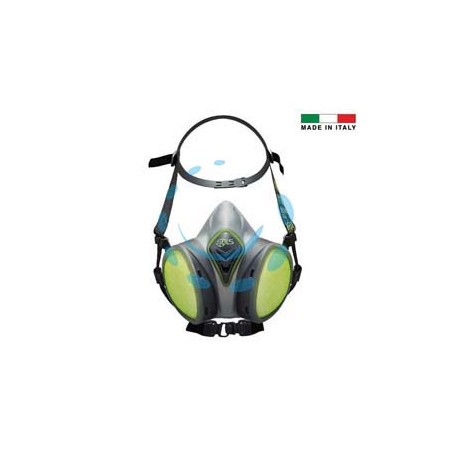 MASCHERA IN GOMMA TERMOPLASTICA SERIE BLS 8100 NEXT CON FILTRI 