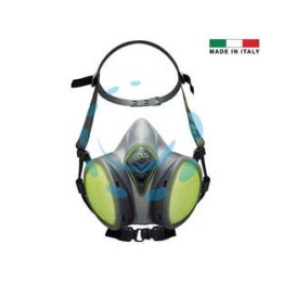 MASCHERA IN GOMMA TERMOPLASTICA SERIE BLS 8600 NEXT CON FILTRI 