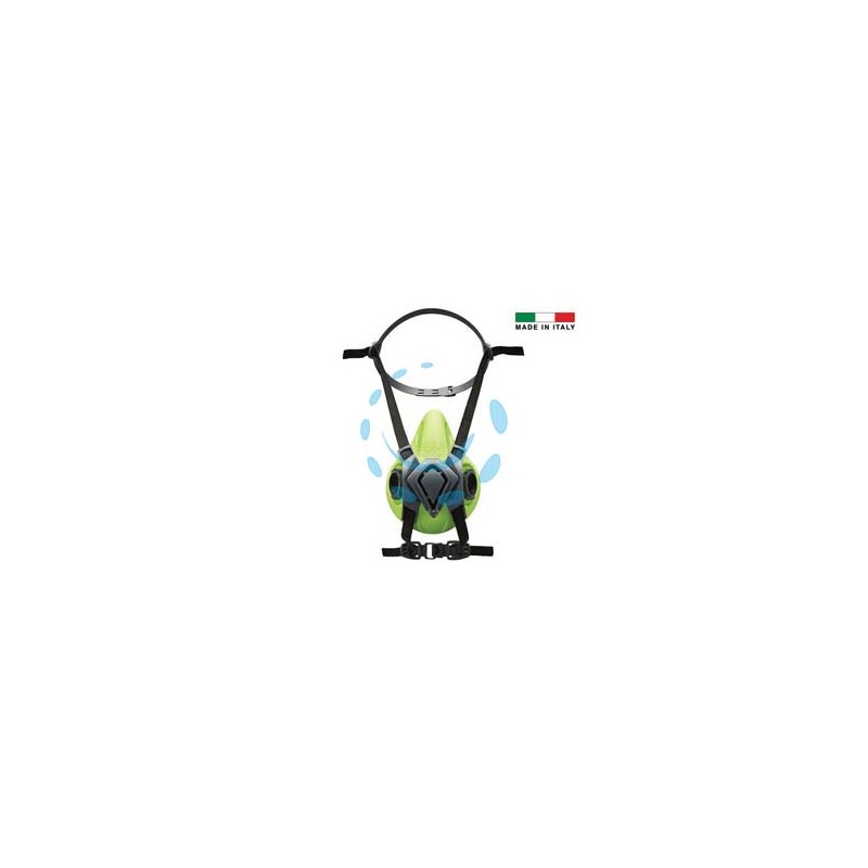 MASCHERA IN GOMMA TERMOPLASTICA SERIE BLS 4000 NEXT R - taglia S/M