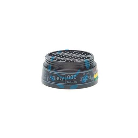 FILTRO ANTIGAS SERIE 200 A1 B1 E1 K1 PER MASCHERA POLIMASK100 - 200 A1 B1 E1 K1