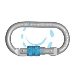 MOSCHETTONE ANTICADUTA "STEELSAFE 981" - apertura mm.18 - mm.106x58