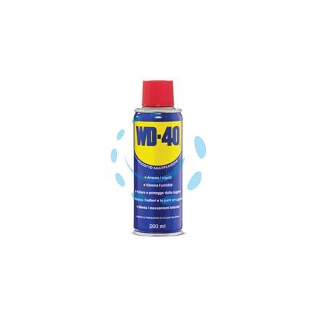 WD-40 LUBRIFICANTE SPRAY MULTIUSO 5 FUNZIONI ML.200 - ml.200 spray