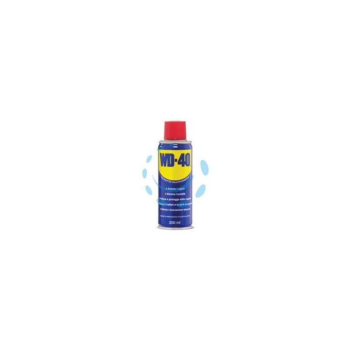 WD-40 LUBRIFICANTE SPRAY MULTIUSO 5 FUNZIONI ML.200 - ml.200 spray