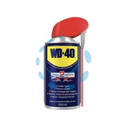 WD-40 LUBRIFICANTE SPRAY MULTIUSO 5 FUNZIONI ML.250 - ml.250 spray c/erogatore a doppia posizione