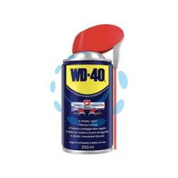 WD-40 LUBRIFICANTE SPRAY MULTIUSO 5 FUNZIONI ML.250 - ml.250 spray c/erogatore a doppia posizione
