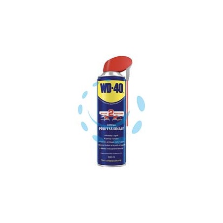 WD-40 LUBRIFICANTE SPRAY MULTIUSO 5 FUNZIONI ML.500 - ml.500 spray c/erogatore a doppia posizione
