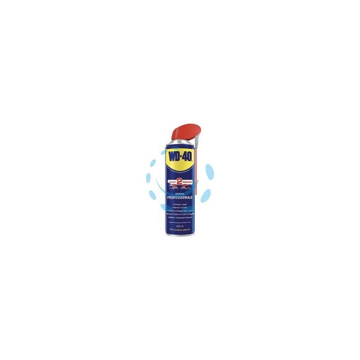 WD-40 LUBRIFICANTE SPRAY MULTIUSO 5 FUNZIONI ML.500 - ml.500 spray c/erogatore a doppia posizione