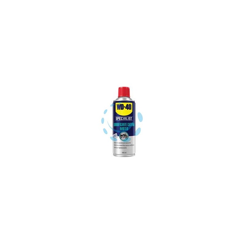 WD-40 SPECIALIST MOTO SPRAY LUBRIFICANTE CATENA CONDIZIONI ASCIUTTE - ml.400 spray