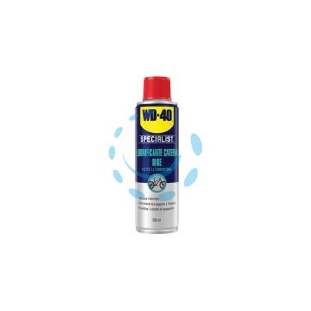 WD-40 SPECIALIST BIKE SPRAY LUBRIFICANTE CATENA P/TUTTE LE CONDIZIONI - ml.250 spray
