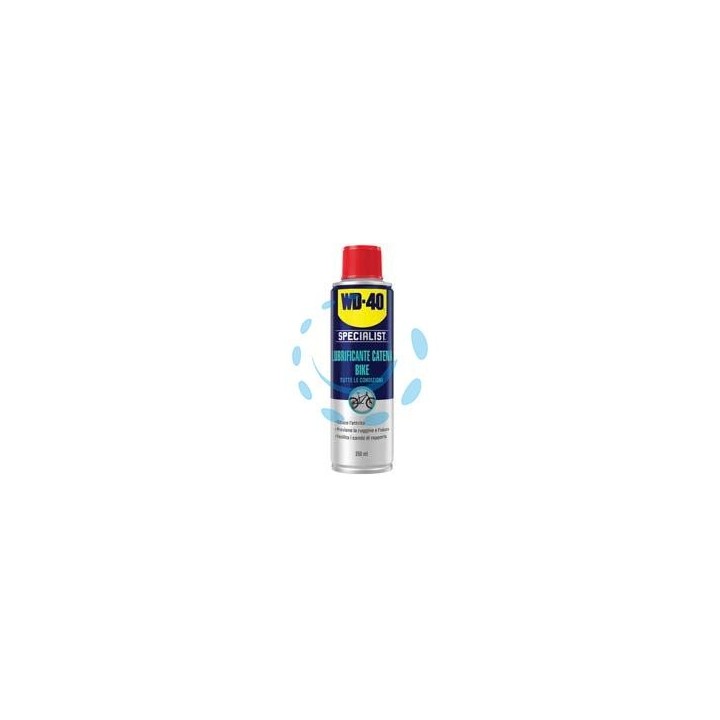 WD-40 SPECIALIST BIKE SPRAY LUBRIFICANTE CATENA P/TUTTE LE CONDIZIONI - ml.250 spray