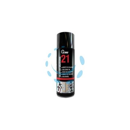 OLIO DI SILICONE SPRAY ML.400 "21" - ml.400 in bomboletta spray