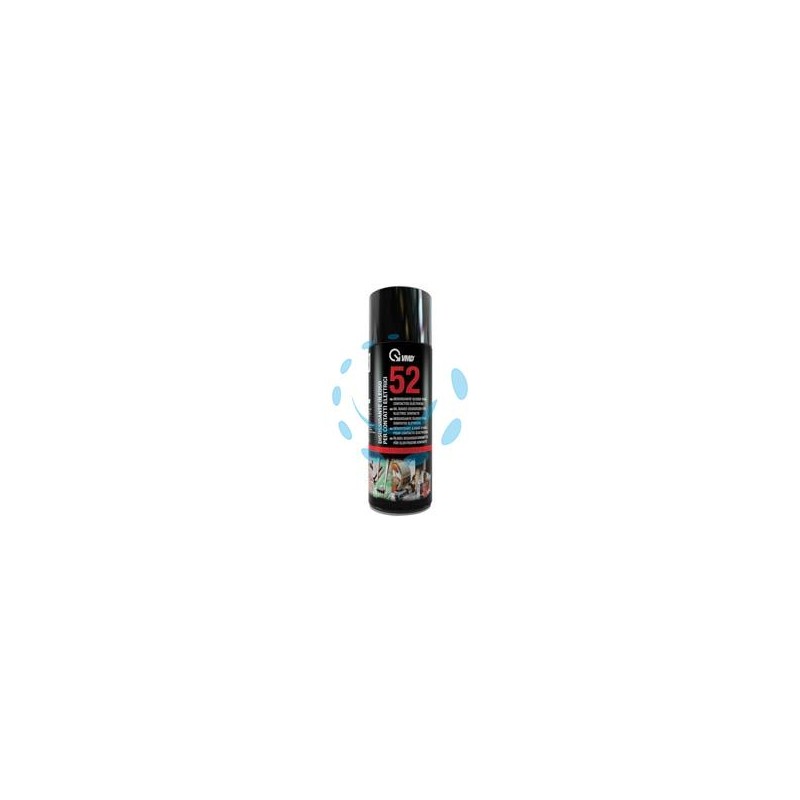 DISOSSIDANTE OLEOSO PER CONTATTI ELETTRONICI SPRAY ML.400 "52" - ml.400 in bomboletta spray